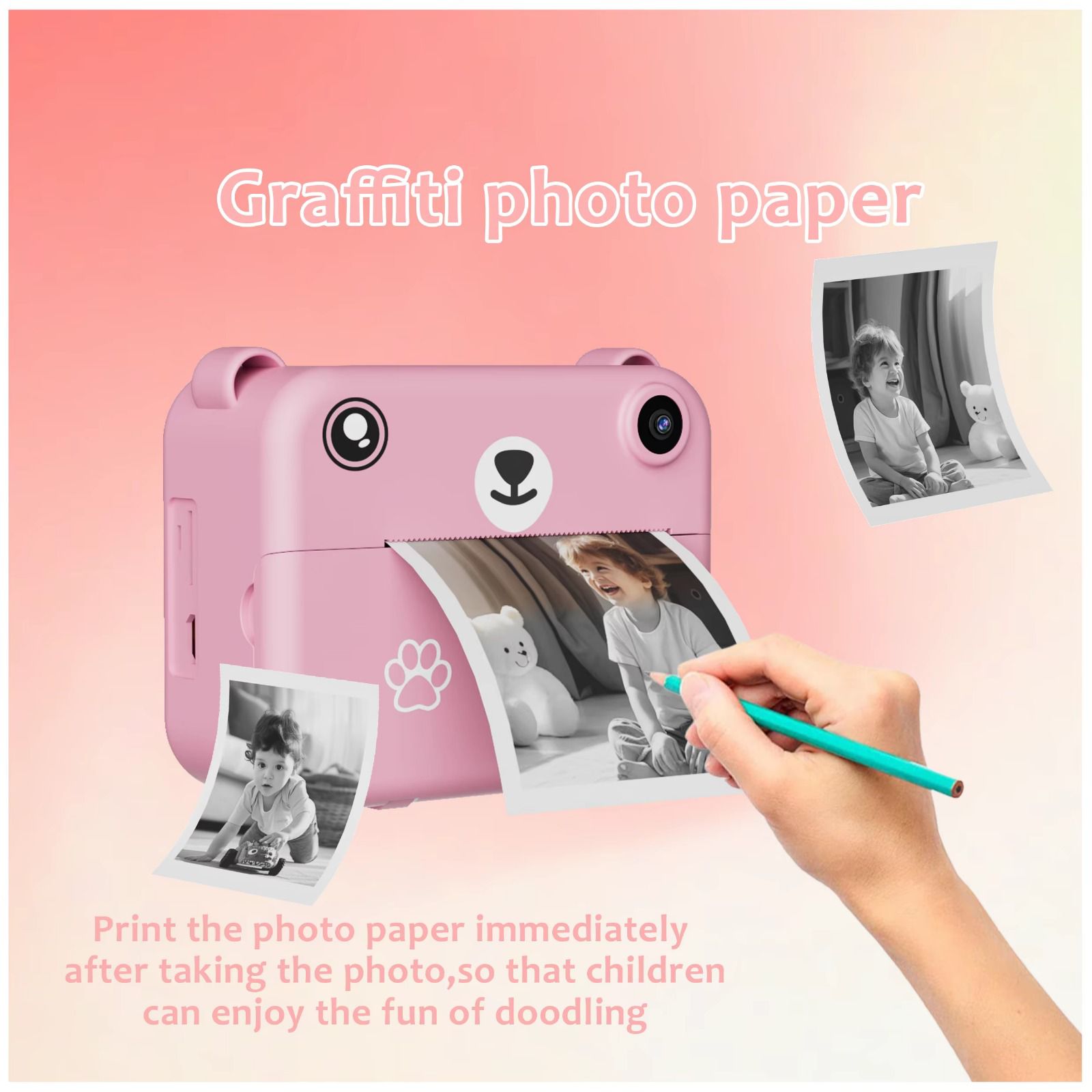 Appareil photo pour enfants {Cadeau de Noël}