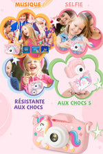 Charger l&#39;image dans la galerie, Mini caméra licorne de dessin animé pour enfants (Cadeaux de Noël)
